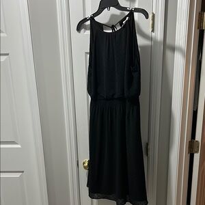 Elegant Black Sleeveless Dress